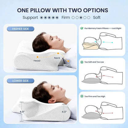 ergonomic comfort pillow