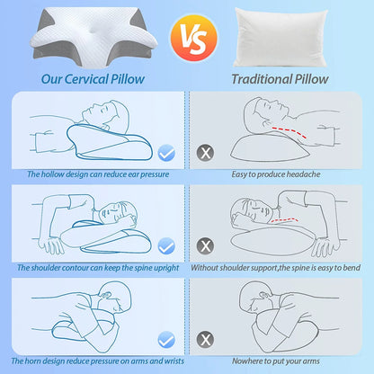 Memory Foam  Sleeping Pillow